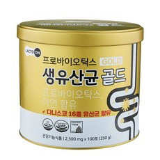 Seoul Pharmacist Credit Union 生乳生菌 Gold粉隨身包 100條入, 250g, 1罐