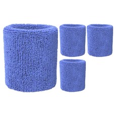 Life Point色彩繽紛純色護腕 大 15*7.5cm 藍色, 4個