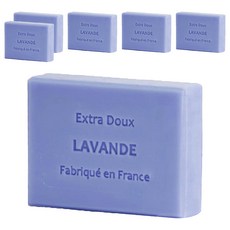 EVEiL 伊蓓爾 DMP普羅旺斯經典香水馬賽皂 薰衣草香皂 100g - 法國原裝進口 溫和潔淨保濕, 6個