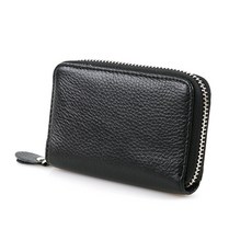 viande 皮革拉鍊卡包 BA-2501