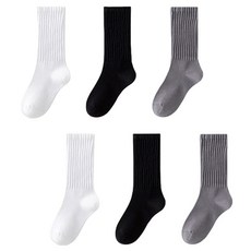 피어니스트 여성용 스트릿 장목 양말 6켤레 세트