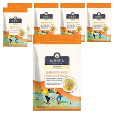 台灣茶人 恬靜舒緩洋甘菊薑茶 Set 10入, 療育洋甘菊清香, 暖心性溫的薑, 緩解疲憊放鬆身心, 3.3g, 6袋