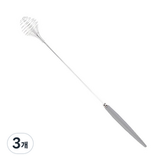 BSF Bogen 蒙布朗艾菲爾迷你打蛋器 緞面, 灰色, 3個