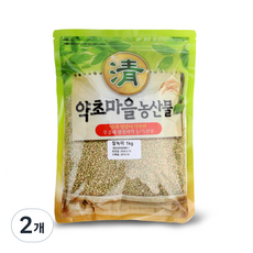 증안리약초마을 찰녹미, 1kg, 2개