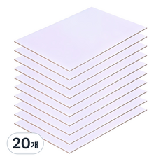 白色硬紙板 1T, 4開