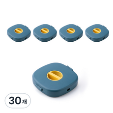 Annyeong Market 電線整理捲線器, 藍色, 30個