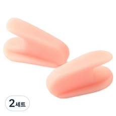 Luneon 多用途小拇趾腳趾分隔器 左右一組 膚色, 2套