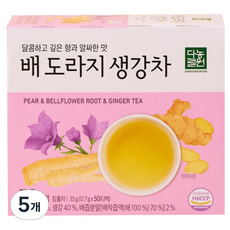 다농원 배도라지 생강차, 5개, 50개입, 700mg