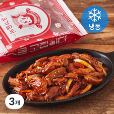 유가솜씨 매운 닭갈비 (냉동), 600g, 3개