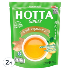 HOTTA 福大 生薑茶, 2個, 9g, 14入