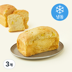 브로드카세 72시간 발효종 밤 브리오슈 식빵 (냉동), 220g, 3개, 1개입
