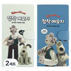 PINKFOOT 酷狗寶貝自黏便條紙2入組, 2套, 混色