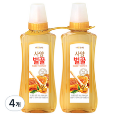 TEA GARDEN 規格蜂蜜, 4個, 500g