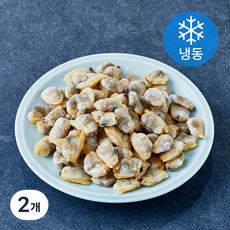 알찬해 자숙 바지락살 (냉동), 500g, 2개