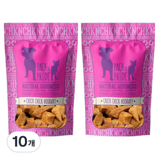 팩앤프라이드 강아지 동결건조 간식, 치킨너겟, 99g, 10개