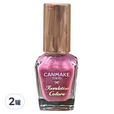 CANMAKE 新晶燦指甲油, 8ml, 美化指甲, N01 透亮自然粉, 2件