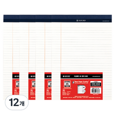 OXFORD B5 法律便條本, 白色, 12個, 50張