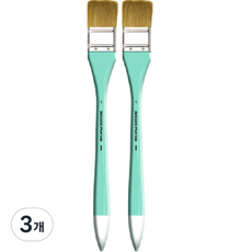 어썸페인팅 다용도 백붓 배경붓 납작붓 넓은붓 SHORT WIDE 2p, 1호(30mm), 3개