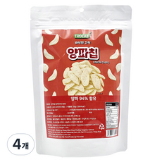 TROEAT 酥脆零食 洋蔥片 ONION CHIPS, 4個, 50g