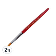 HWAHONG 華虹 細毛筆 320 圓頭 人造毛, 6號, 2個