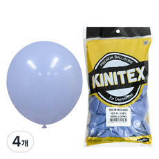 파티클럽 레트로 풍선 30cm 50p, 그레이, 4개