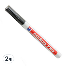 edding e-780/油漆馬克筆//可替換筆尖1, 2個, 黑色的, 1 種顏色