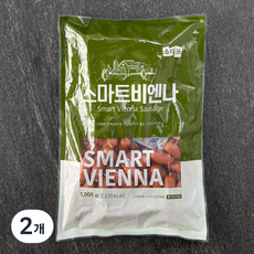 소디프 스마트 비엔나, 1kg, 2개