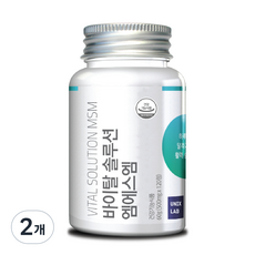 브이솔 바이탈 솔루션 엠에스엠, 120정, 2개