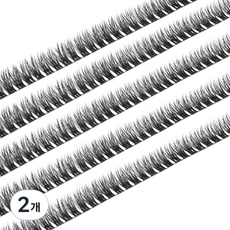 Lash Monster 每日重點假睫毛 5排 10mm, 2個, 005