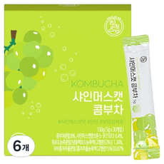 힐스랩 콤부차 샤인머스캣, 5g, 30개입, 6개
