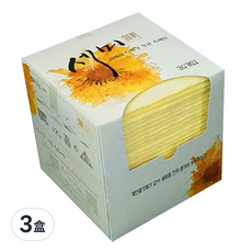 Semi 抽取拋棄式清潔巾, 30張/盒, 3盒