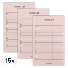 PAPERIAN Make a Memo 便條紙, 購物清單, 15個