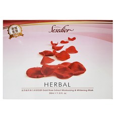 Sesedior 希希娣兒 台灣公司貨 金箔植萃美白保濕面膜 30ml, 20片, 1盒