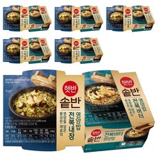 햇반솥반 전복버터 영양밥 200g 6p + 전복내장 영양밥 200g 6p