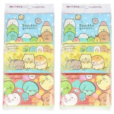 Sumikkogurashi 角落生物 印花面紙 200 x 178mm, 6包, 2袋