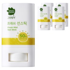 GREEN FINGER 綠手指 清爽溫和防曬棒 SPF50+ PA++++, 15g, 5條