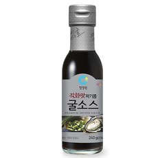 청정원 직화맛 파기름 굴소스, 240g, 1개