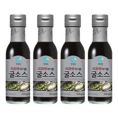 청정원 직화맛 파기름 굴소스, 240g, 4개