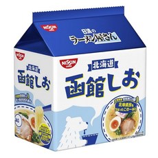 NISSIN 日清 5食拉麵 函館鹽風味 87g, 30包