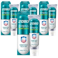 2080 Gingivalis系列高階護齦牙膏 草本薄荷, 125g, 4條