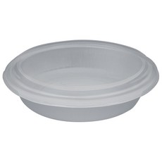 鋁箔圓形容器+碗蓋 M號, 1件, 30個