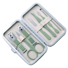 OWYGYU 高級指甲剪7件組, 薄荷綠, 1套