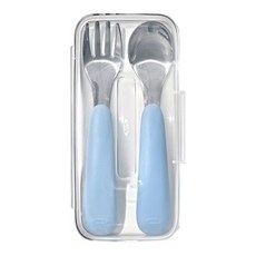 OXO tot 叉匙組 - 暮日藍, 叉 + 匙, 1組