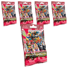 Playmobil 摩比人 人偶包25系列女生 71456, 5個