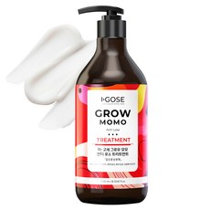 I GOSE Grow Momo啤酒酵母膠原蛋白強健髮根護髮素, 1L, 1瓶