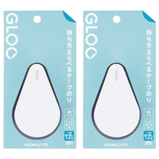 KOKUYO 國譽 GLOO 2way 好黏便利貼1分重貼 M(7mm x 8m), 2個, 單一顏色