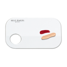 SELFANGEL 粉底彩妝指甲油調色壓克力調色盤 M, 1個, 透明