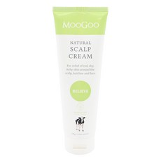 MOOGOO 慕爾果 頭皮調理霜 120g - 含橄欖油、椰子油，舒緩紅腫敏感頭皮，適用於臉部、頭皮, 1條