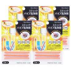 不動化學 條狀酵素水管清潔 3入, 9g, 4盒