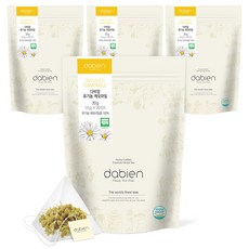 다비앙 유기농 캐모마일 티백, 1.5g, 20개입, 4개